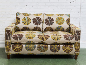 Retro Vintage Pinwheel Sofa