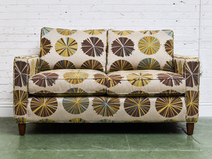 Retro Vintage Pinwheel Sofa
