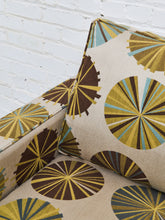 Load image into Gallery viewer, Retro Vintage Pinwheel Sofa
