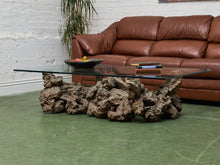 Load image into Gallery viewer, Burlwood Vintage Coffee Table
