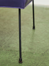 Load image into Gallery viewer, Purple Leather Chair by Milo Baughman for Pacific Iron
