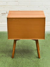 Load image into Gallery viewer, Pair of Lightwood Double Drawer Nightstands
