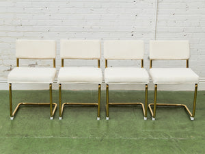 Corduroy Cream, Cantilever Chair