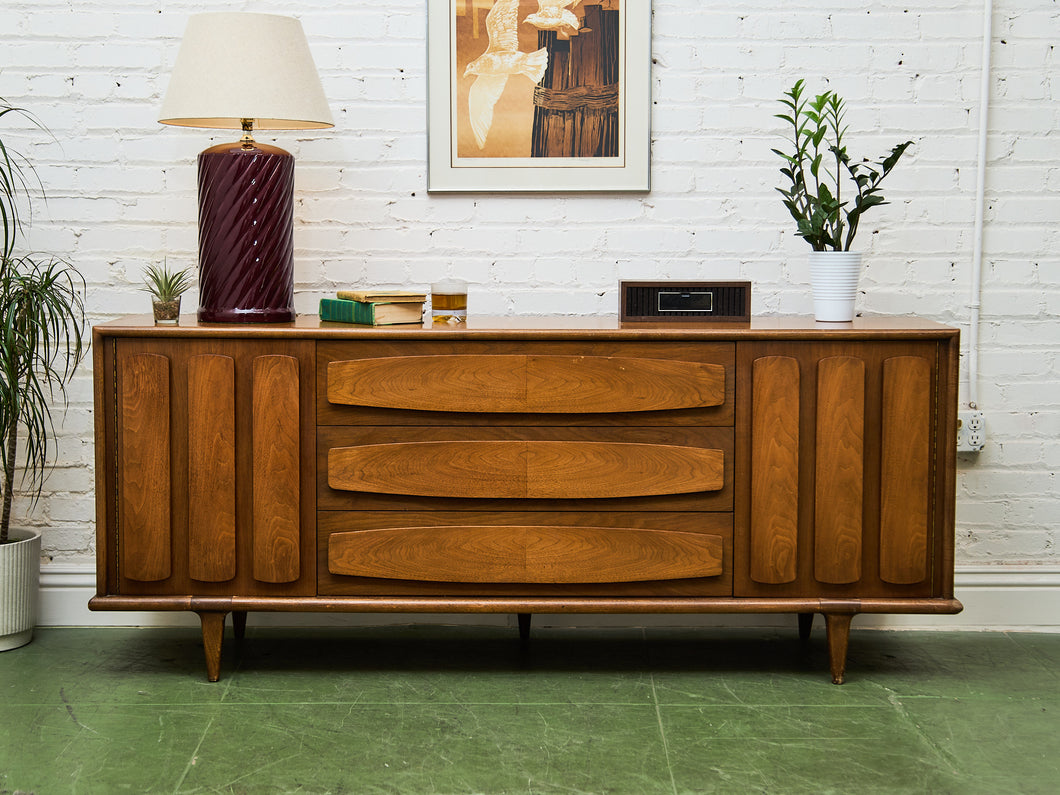 American of Martinsville Dresser 78 inch Long Dresser