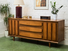 Load image into Gallery viewer, American of Martinsville Dresser 78 inch Long Dresser
