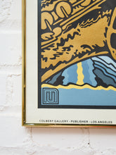 Load image into Gallery viewer, Mario Uribe Jazz Poster – 1981 New Orleans Exhibition (Colbert Gallery, Framed)
