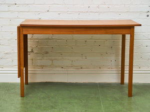 Danish Teak Desk with Drop Leaf
