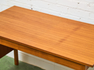 Danish Teak Desk with Drop Leaf