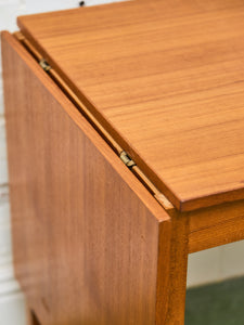 Danish Teak Desk with Drop Leaf