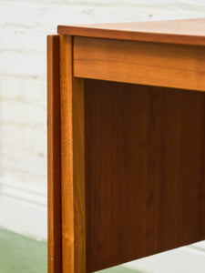 Danish Teak Desk with Drop Leaf