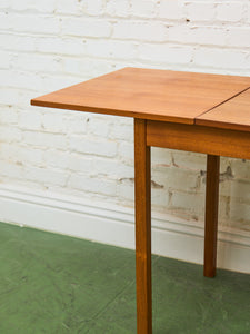 Danish Teak Desk with Drop Leaf