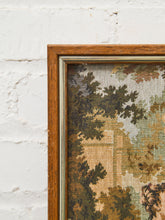 Load image into Gallery viewer, French Courtship Vintage Needlepoint Tapestry
