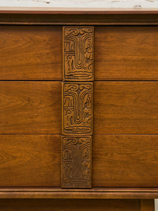 Midcentury Bassett Dresser from the Mayan Collection