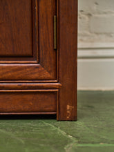 Load image into Gallery viewer, Asian Antique Solid Rosewood Credenza with Brass Hardware
