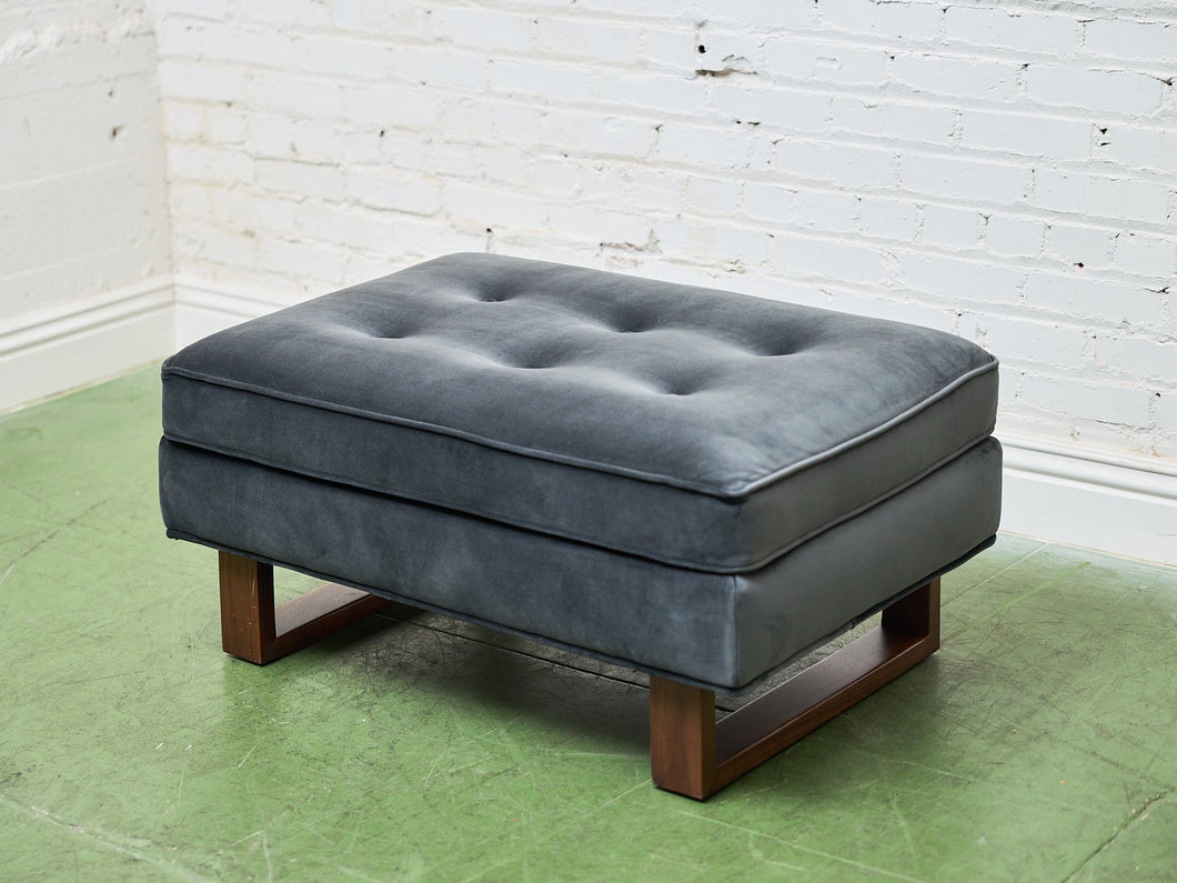 Blue Ottoman