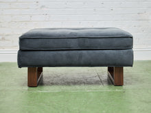 Load image into Gallery viewer, Blue Ottoman
