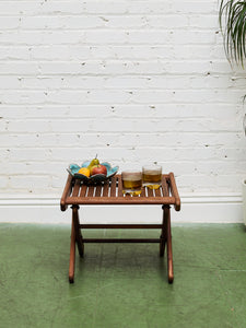 Teak Outdoor End Table