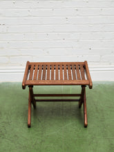 Load image into Gallery viewer, Teak Outdoor End Table
