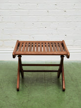 Load image into Gallery viewer, Teak Outdoor End Table
