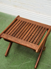 Load image into Gallery viewer, Teak Outdoor End Table
