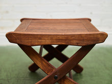 Load image into Gallery viewer, Teak Outdoor End Table
