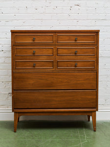 Dixie Mid Century Highboy Dresser
