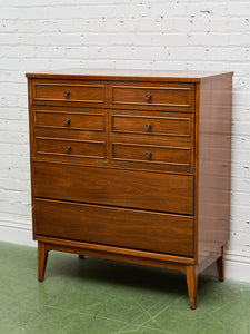 Dixie Mid Century Highboy Dresser