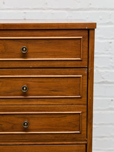 Dixie Mid Century Highboy Dresser