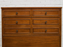 Load image into Gallery viewer, Dixie Mid Century Highboy Dresser
