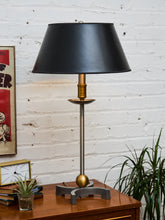 Load image into Gallery viewer, Gold and Silver Regency Lamp
