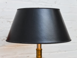 Gold and Silver Regency Lamp