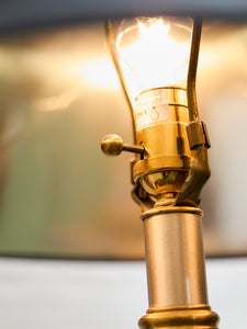 Gold and Silver Regency Lamp