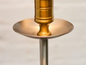 Gold and Silver Regency Lamp