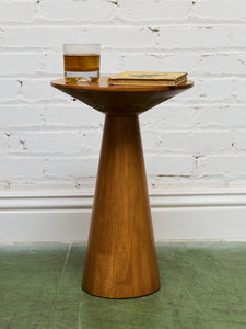 Pedestal Walnut Table