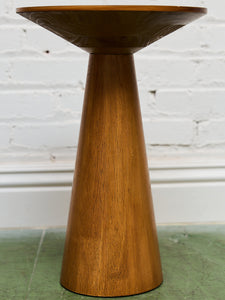 Pedestal Walnut Table