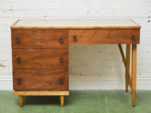 Load image into Gallery viewer, Walnut Vintage Desk 4 Drawers
