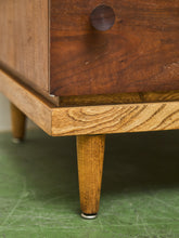 Load image into Gallery viewer, Walnut Vintage Desk 4 Drawers
