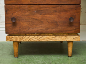Walnut Vintage Desk 4 Drawers