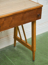 Load image into Gallery viewer, Walnut Vintage Desk 4 Drawers
