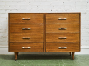 8 Drawer Mid Century Dresser