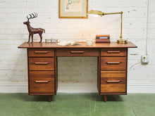 Load image into Gallery viewer, MCM Solid Walnut Desk by ACE-HI Prelude California Design
