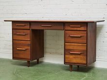 Load image into Gallery viewer, MCM Solid Walnut Desk by ACE-HI Prelude California Design

