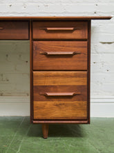 Load image into Gallery viewer, MCM Solid Walnut Desk by ACE-HI Prelude California Design
