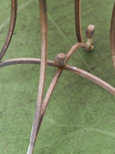 Load image into Gallery viewer, Mosaic Stone &amp; Gilt Iron Rolled Leg Outdoor Indoor Table
