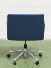 Load image into Gallery viewer, Blue Vintage Office Chair
