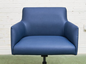 Blue Vintage Office Chair