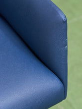 Load image into Gallery viewer, Blue Vintage Office Chair
