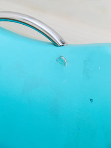 Turquoise Rare Hairpin Leg Sweetheart Diner Chairs