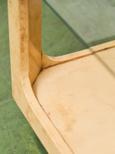 Load image into Gallery viewer, Tessellated Stone and Brass Inlay Etagere Bar by Maitland-Smith
