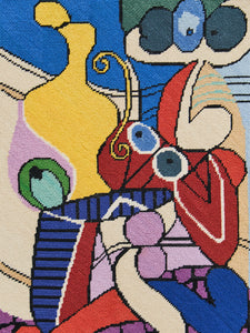 Picasso Study Needlepoint Art
